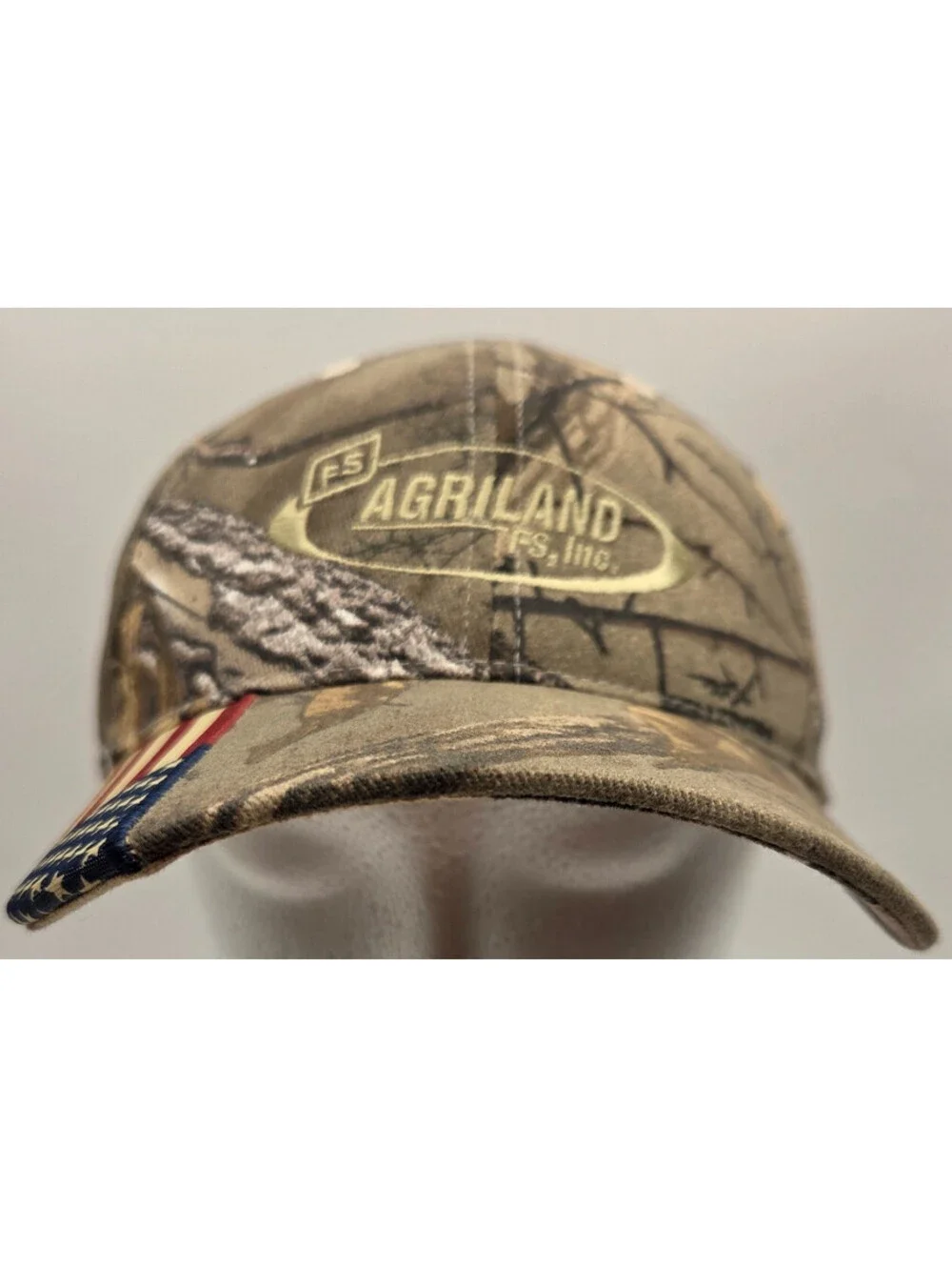 Agriland FS Inc Camo Hunting Hat Strapback Kati Sportcap Made In Vietnam